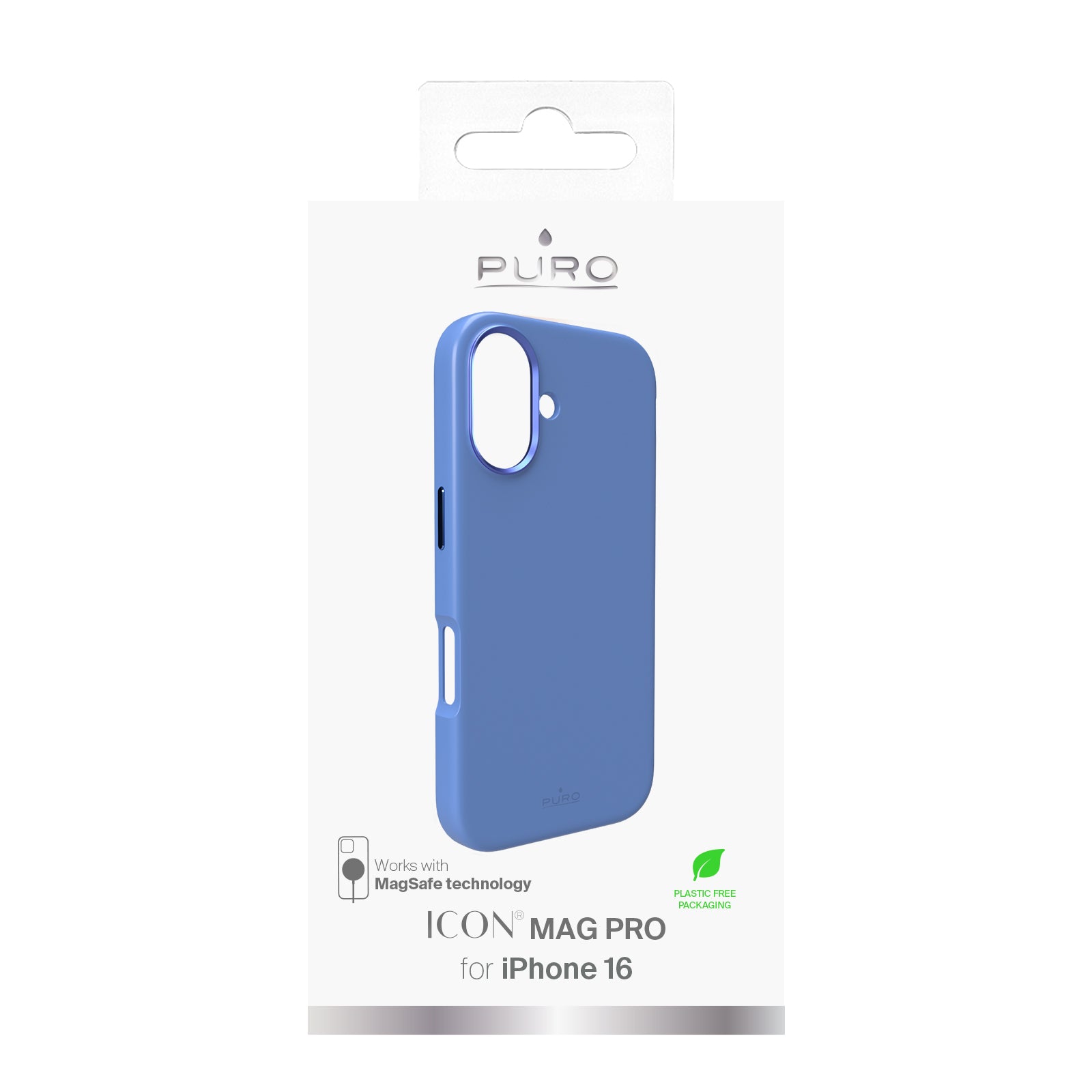 Cover iPhone 16 Blue PURO