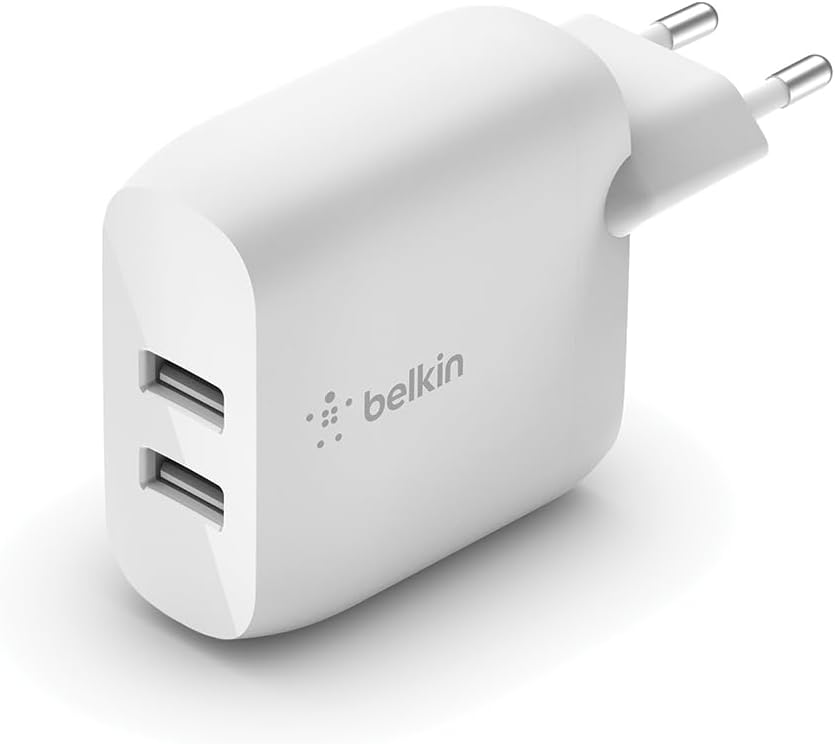 Caricabatterie BELKIN da 24 W (2 USB-A)