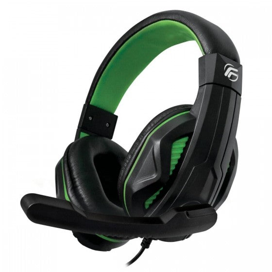 Fenner Cuffie Gaming Soundgame F1 PC/Console + Mic. Green