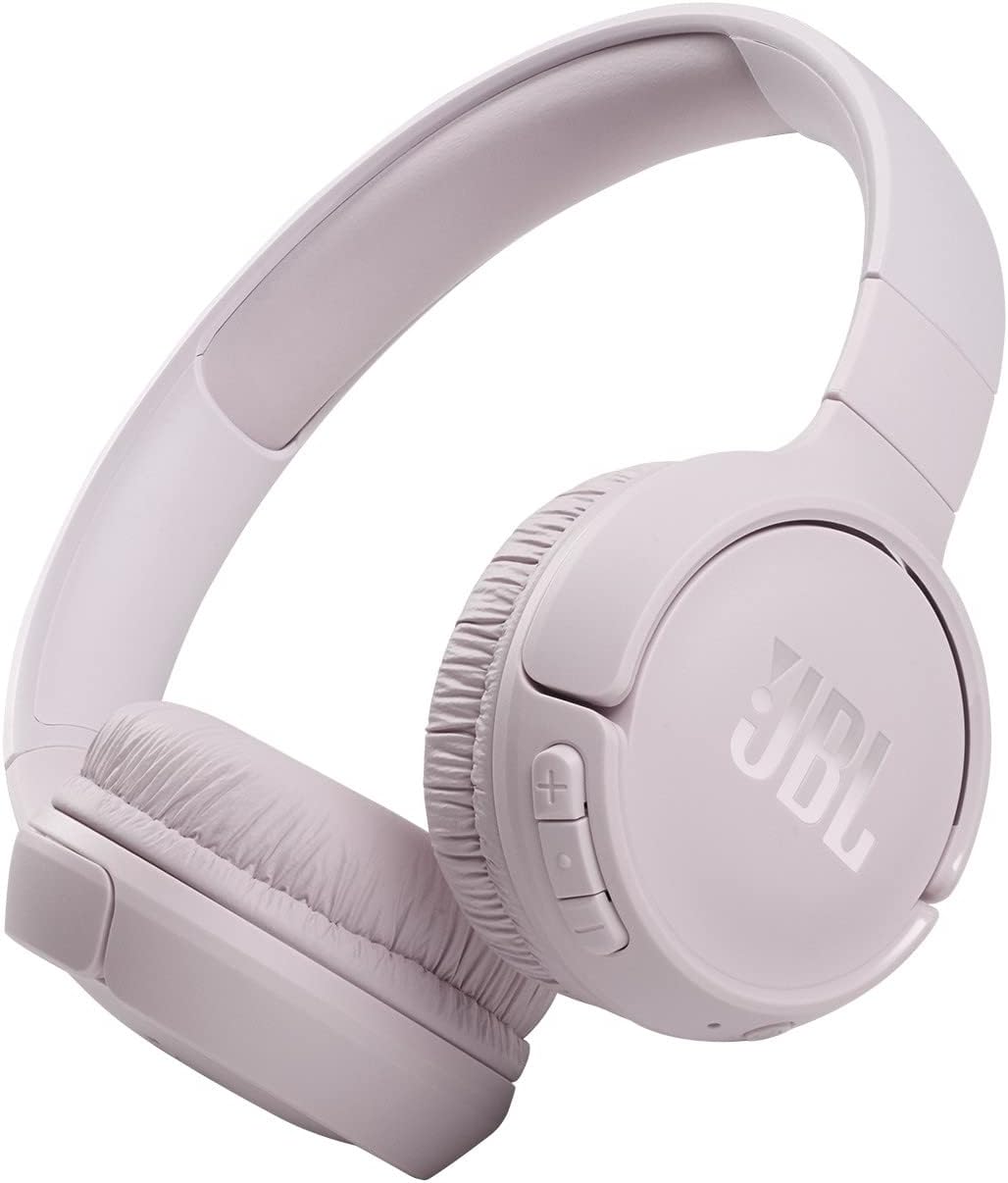 JBL Tune 510BT Cuffie On-Ear Wireless, Bluetooth 5.0 Pieghevole, Pink