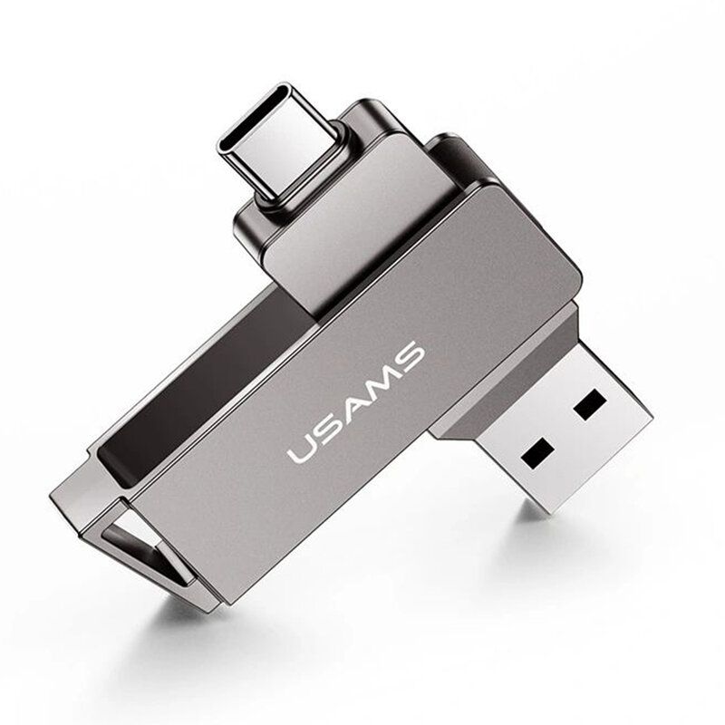 Type-C + USB 3.0 Rotatable
High Speed Flash Drive 256GB